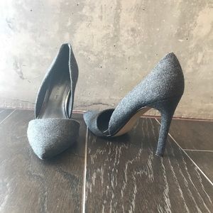 Banana Republic Wool Grey Heels